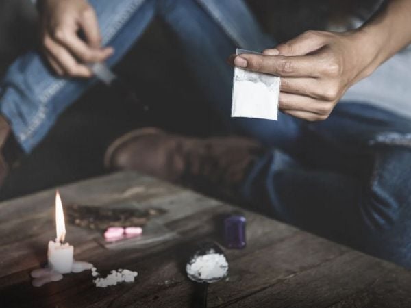 Consumidor de drogas recreativas.