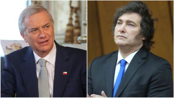 Javier Milei y José Antonio Kast.