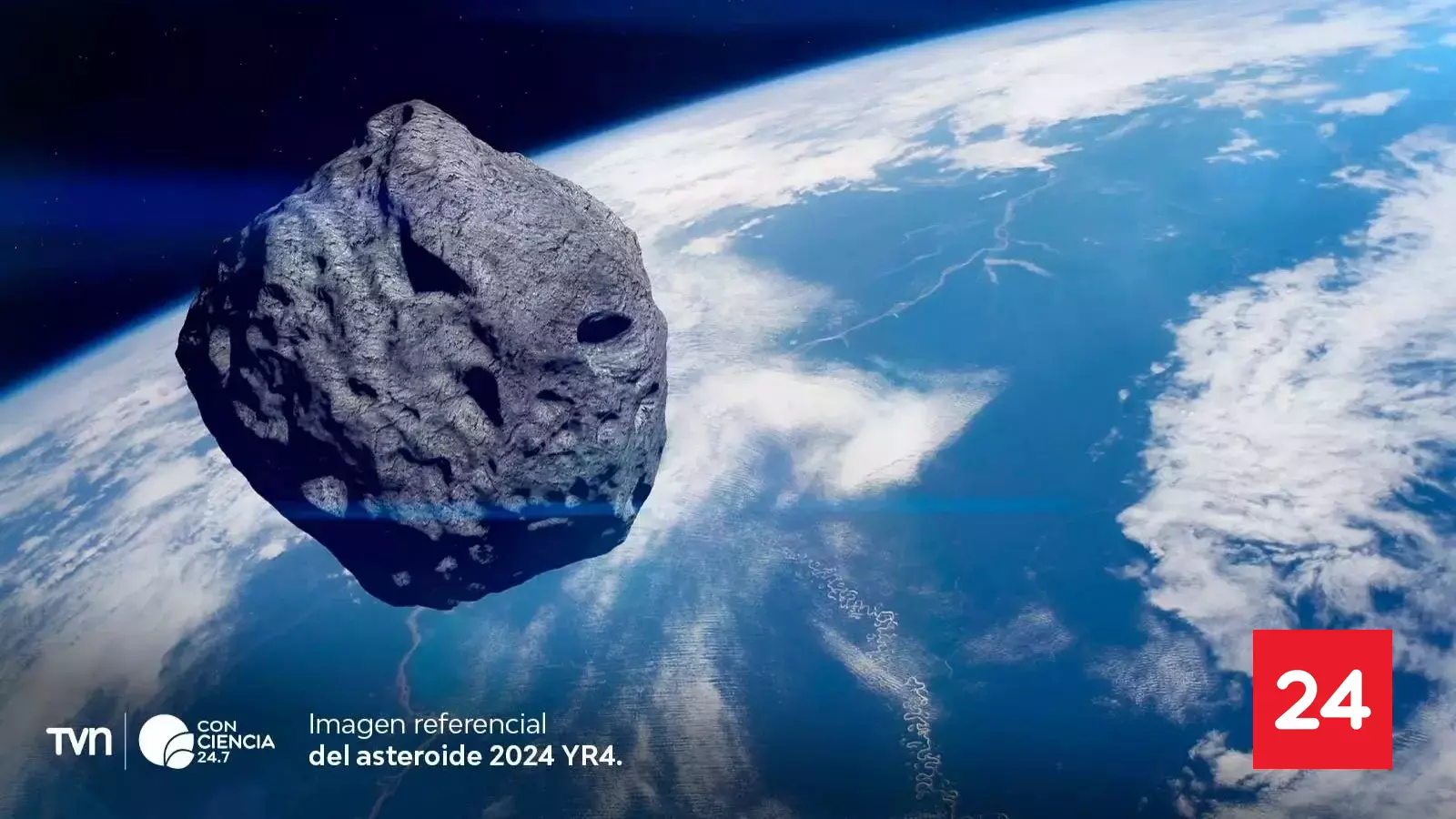 Confirman asteroide 2024 YR4 no impactará la Luna.