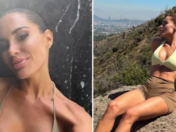 Gala Caldirola en su visita al Parque Natural Aguas de San Ramón