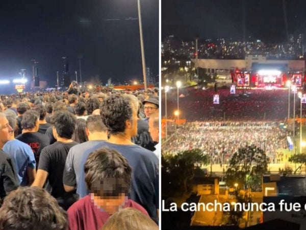 imágenes del concierto de AC/DC