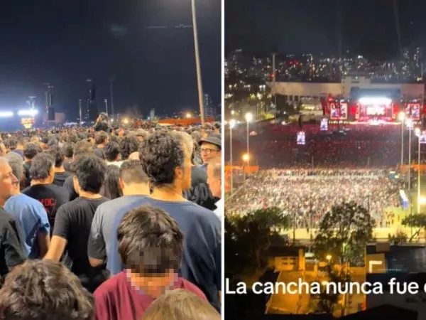 imágenes del concierto de AC/DC