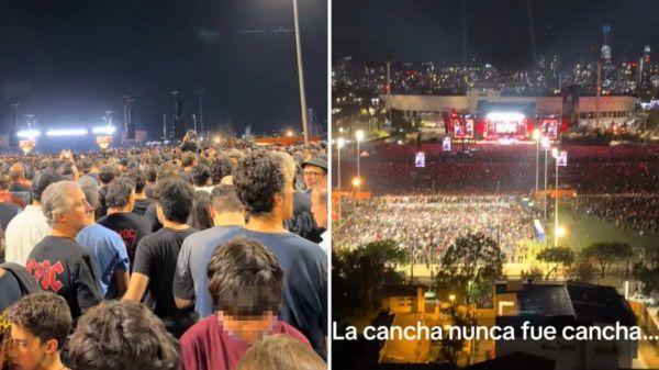 imágenes del concierto de AC/DC