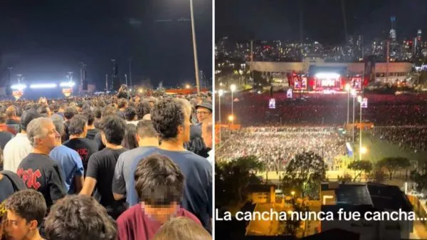 imágenes del concierto de AC/DC