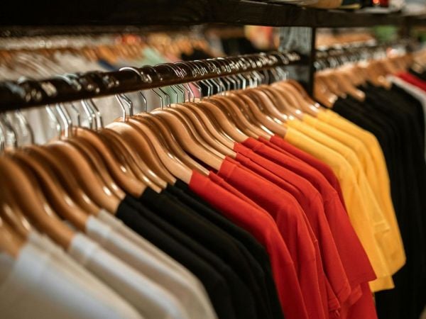 Remate de ropa por cierre de tienda.