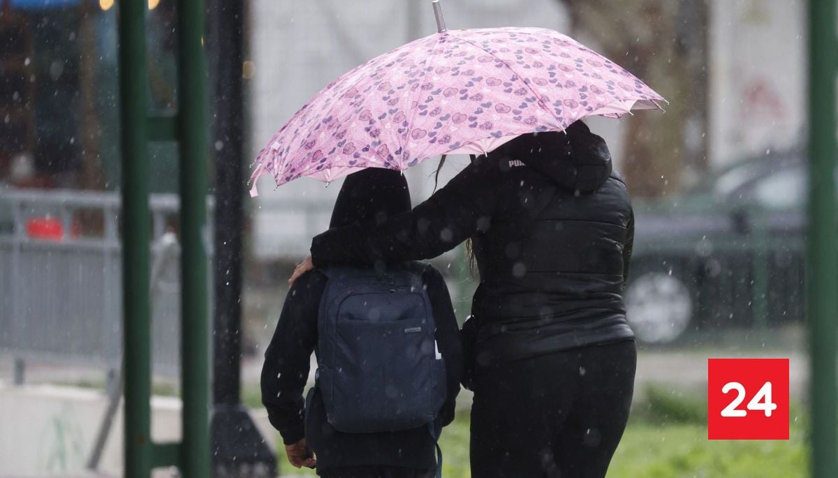 Más de 80 mm de lluvia y con calor: el sistema frontal que podría provocar estragos en la zona centro sur