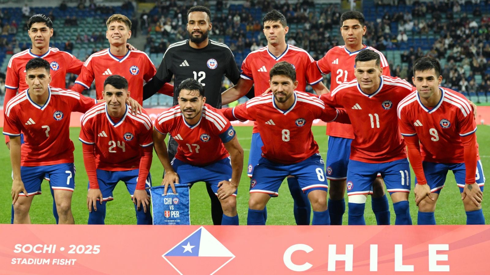 Plantel de la Selección Chilena
