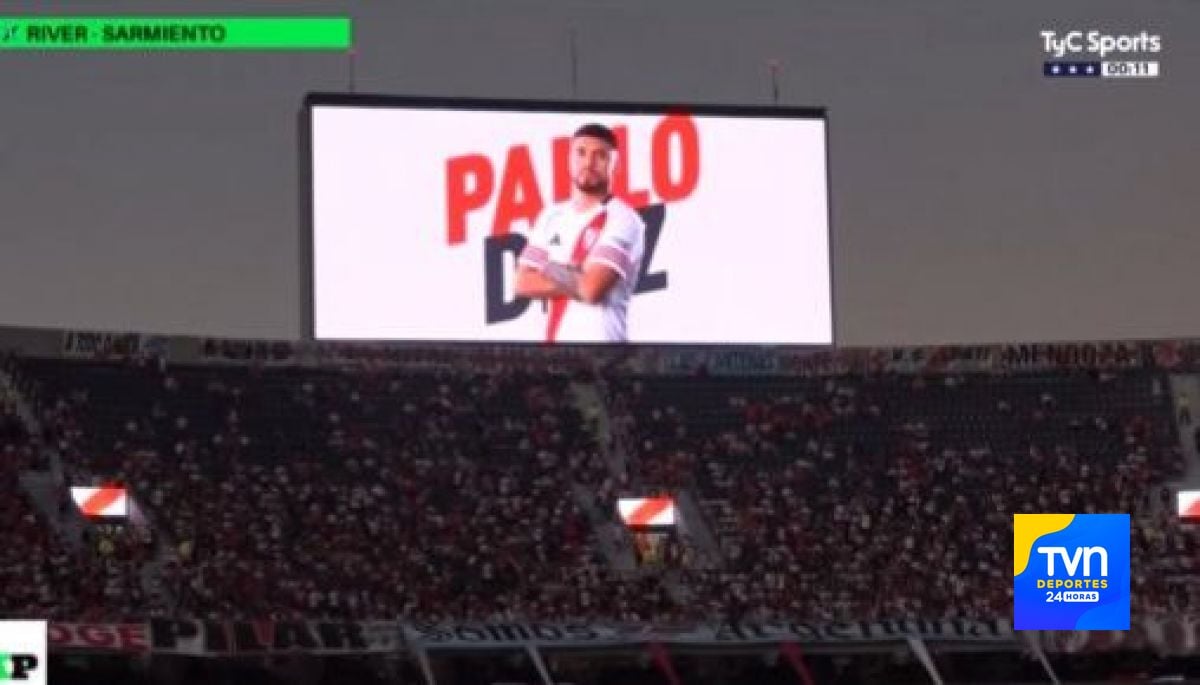 Escucharon el nombre de Paulo Díaz y así reaccionaron los hinchas de River Plate