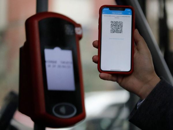Pago QR transporte público