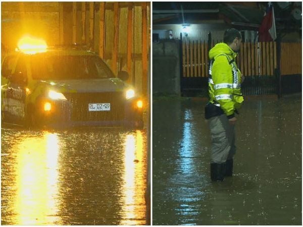 Lluvias causan inundaciones en Linares.