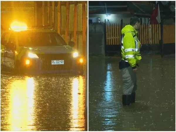 Lluvias causan inundaciones en Linares.