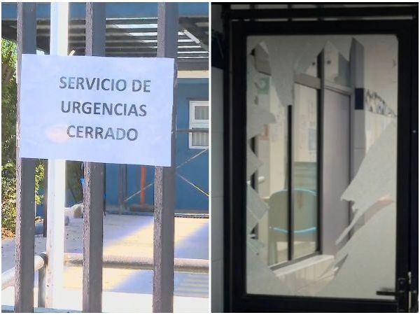 Destrozos en Cesfam Ventanas
