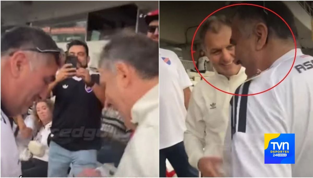 Sacó aplausos: el gesto de Aníbal Mosa con hincha de Colo Colo que llevaba camiseta de Juan Martín Lucero
