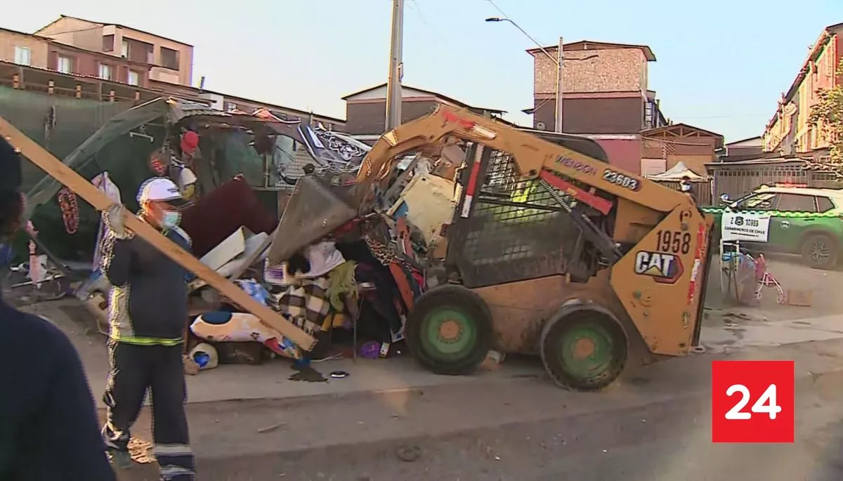 Más de 30 rucos fueron retirados tras mega operativo en San Bernardo