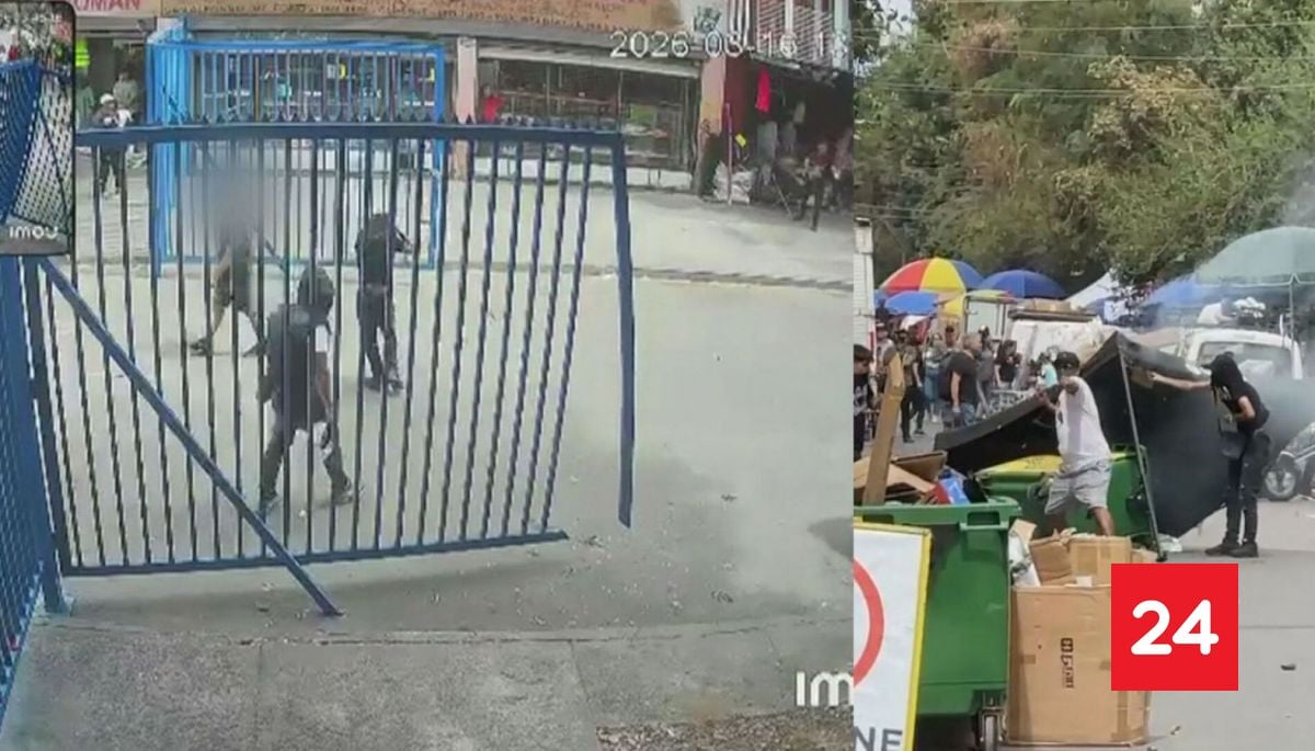 Ambulantes rompen reja perimetral en barrio Meiggs para impedir procedimiento: hay un detenido