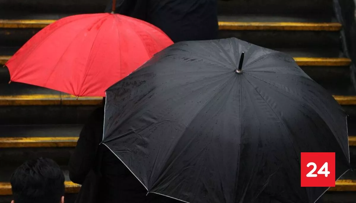 "El sistema frontal llega el viernes a la región Metropolitana de Santiago"