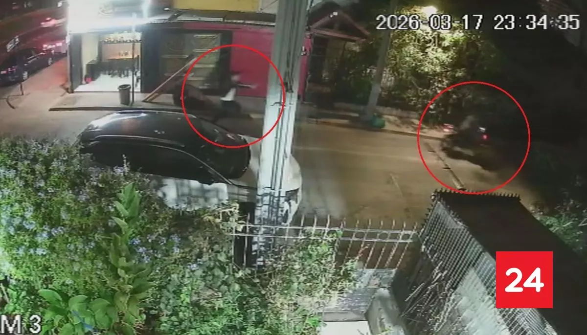 El VIDEO de PDI que baleó a delincuentes que asaltaron local en Estación Central