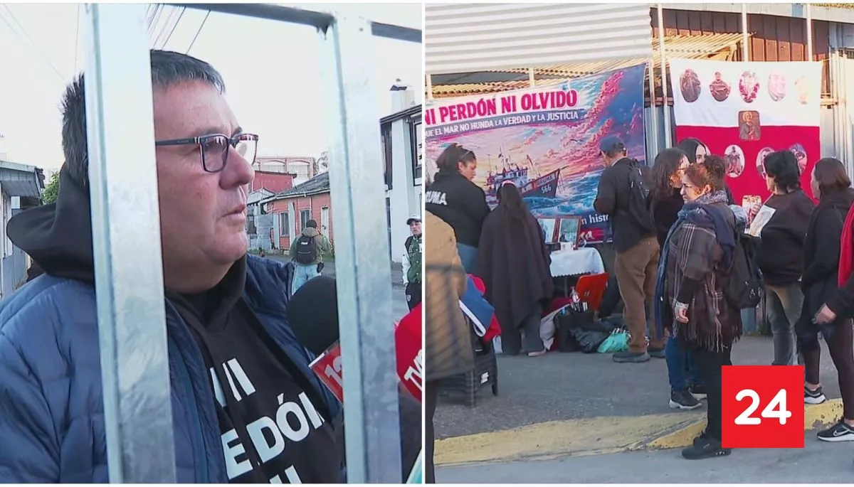 "Tienen que quedar presos": habla familia de pescadores de Bruma previo a formalización