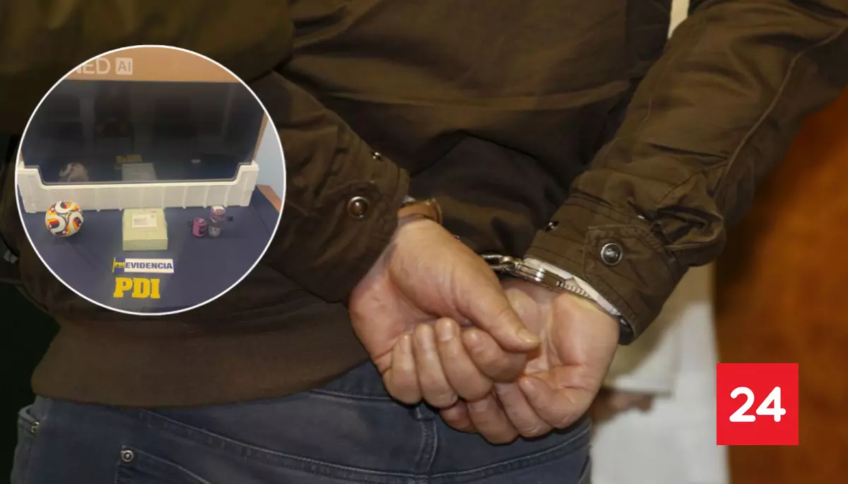 Osorno: Pareja burló la vigilancia del guardia y robó TV de 65 pulgadas y hasta una pelota de fútbol