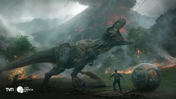 Fósil descubierto revela antiguo tiranosaurio gigante.