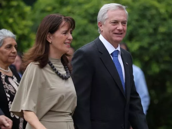Presidente José Antonio Kast y su esposa María Pía Adriasola