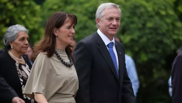 Presidente José Antonio Kast y su esposa María Pía Adriasola