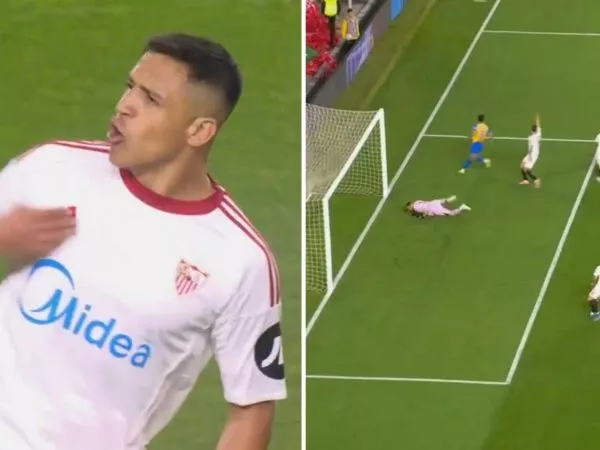 Alexis Sánchez y su error ante el Valencia