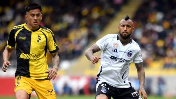 Arturo Vidal en un partido ante Coquimbo Unido