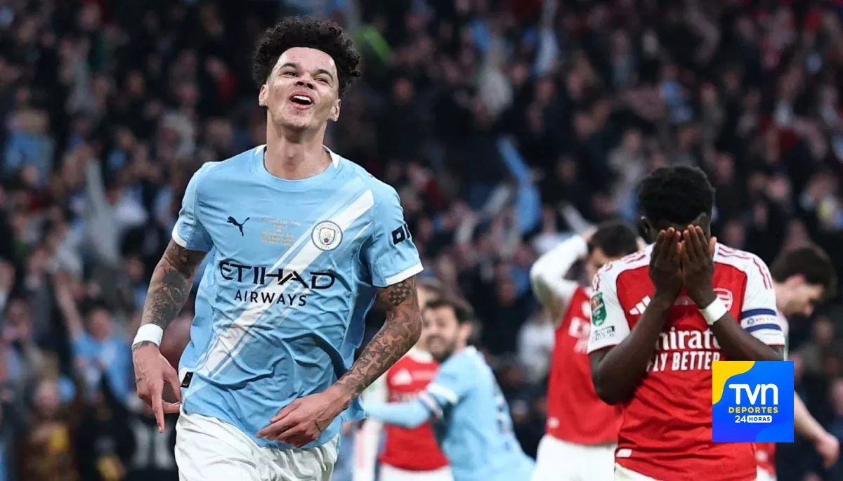 Manchester City campeón de la Carabao Cup tras batir al Arsenal