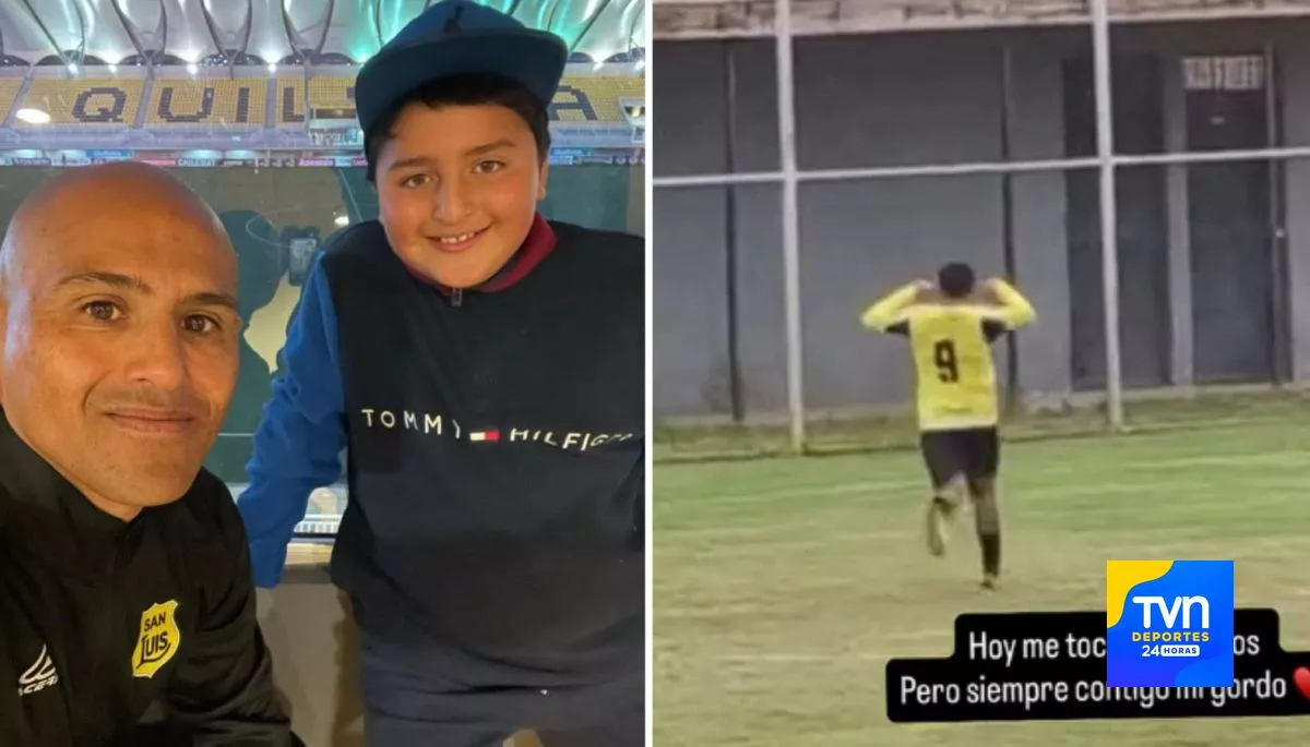 Venido del “Planeta Gol”: hijo del Chupete Suazo anota golazo maradoniano