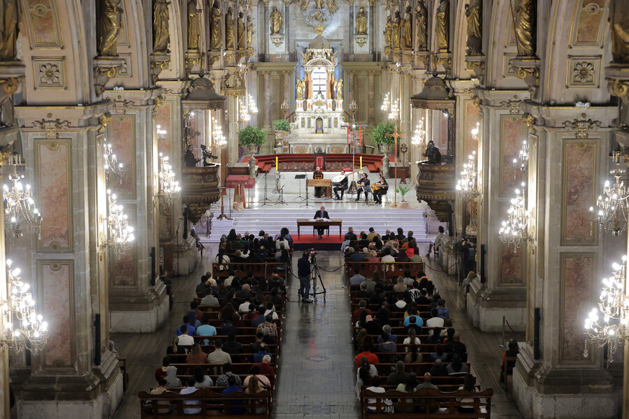 Misa en Semana Santa. Catedral