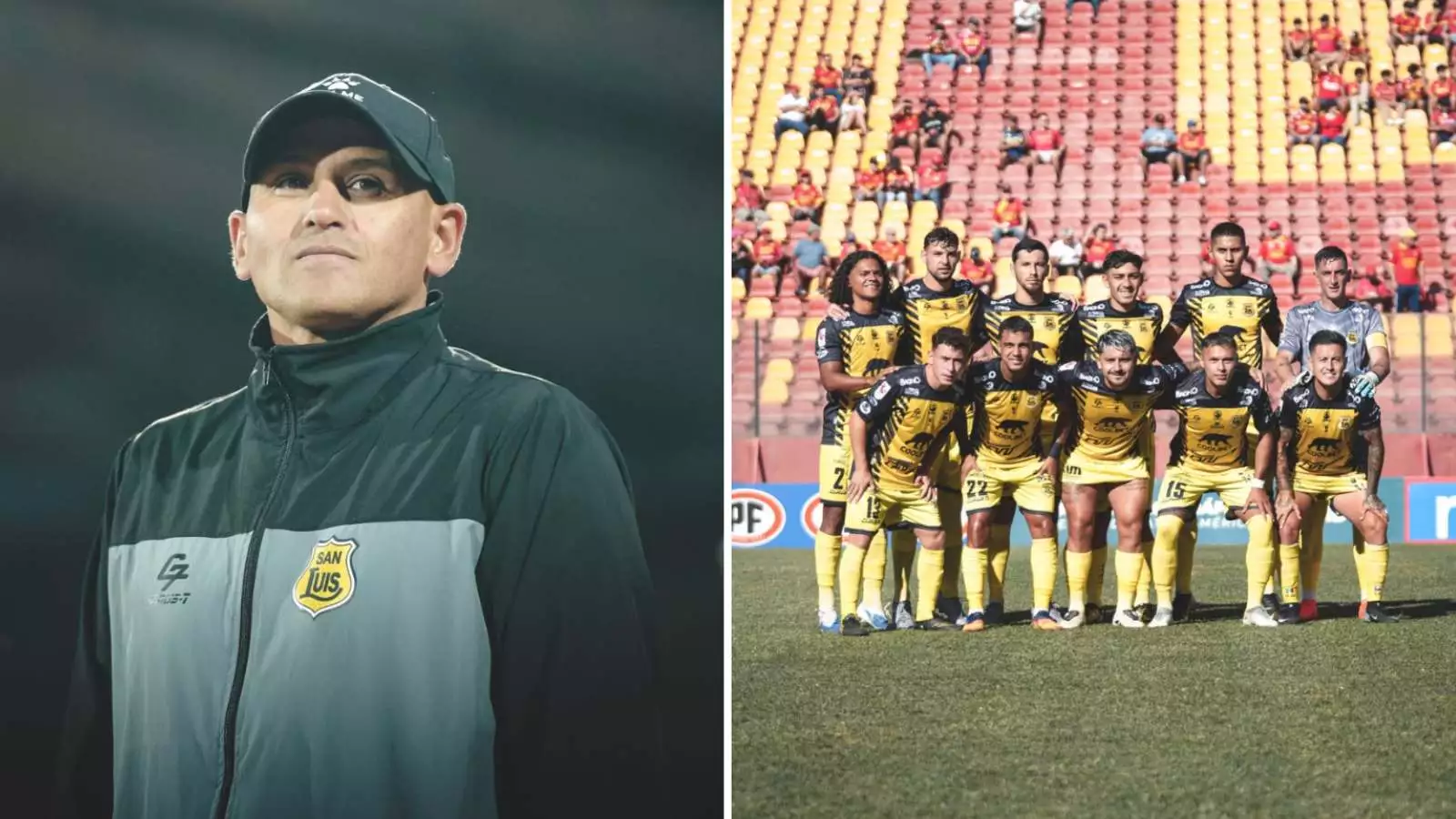 Humberto Suazo dirigiendo a San Luis de Quillota