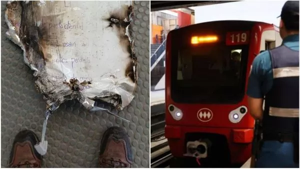 Caída de pizarra interrumpió servicio en Línea 5 del Metro de Santiago