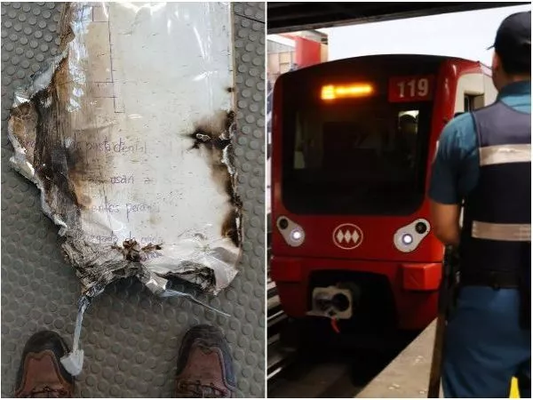 Caída de pizarra interrumpió servicio en Línea 5 del Metro de Santiago