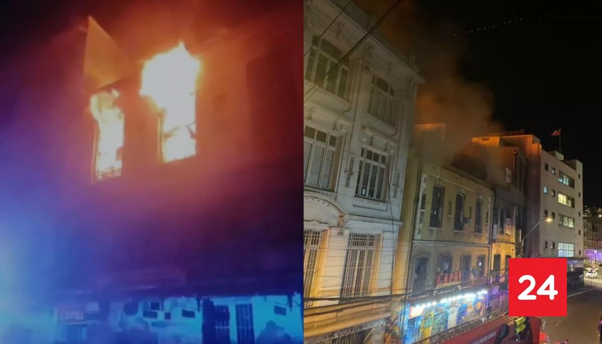 ⭕️ #Ahora24H 

Incendio declarado en pleno centro de Valparaíso

Más detalles ⬇️