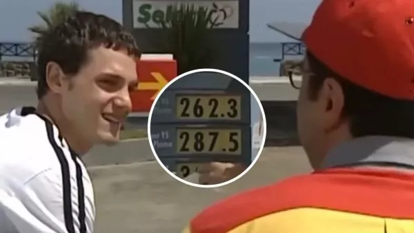 Esto costaba la bencina en el año 2000: la viral escena de Romané tras alzas en combustibles