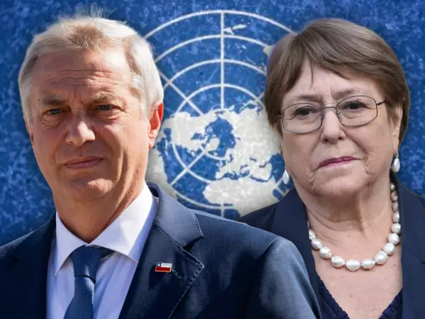 Presidenta Bachelet, durante su candidatura anunciada por el Gobierno de Boric