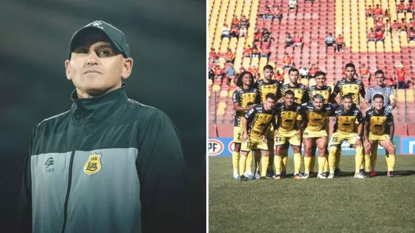 Humberto Suazo dirigiendo a San Luis de Quillota