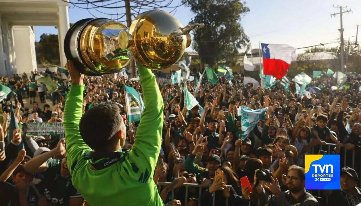 Carnaval 'caturro': Santiago Wanderers festejó con su hinchada la obtención de la Copa Libertadores sub 20