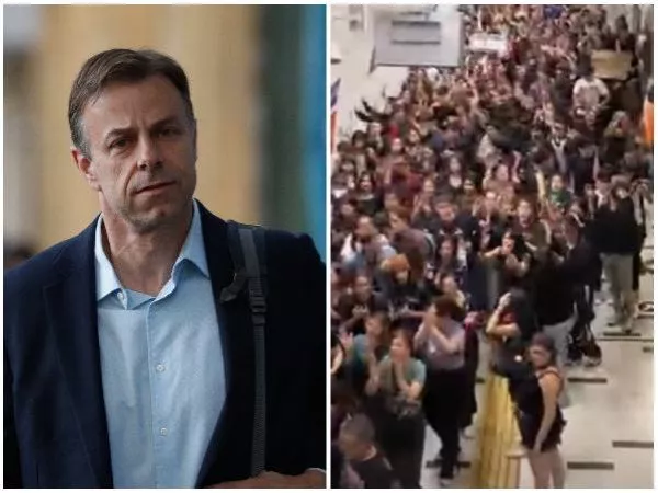 Codina tras cierre de accesos de Metro por marcha estudiantil