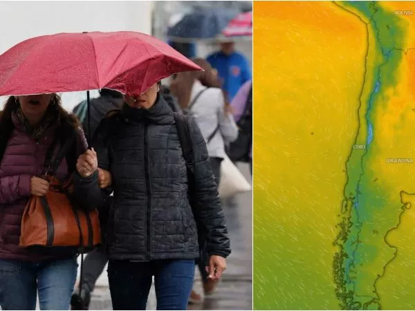 La zona austral espera intensas lluvias