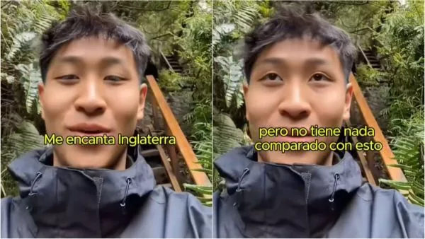 Influencer chino-británico alucina con esta zona de Chile