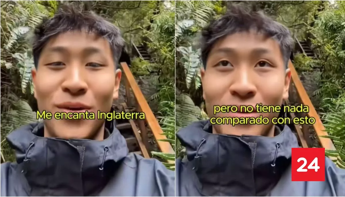 Influencer chino-británico alucina con esta zona de Chile: "Otro nivel"