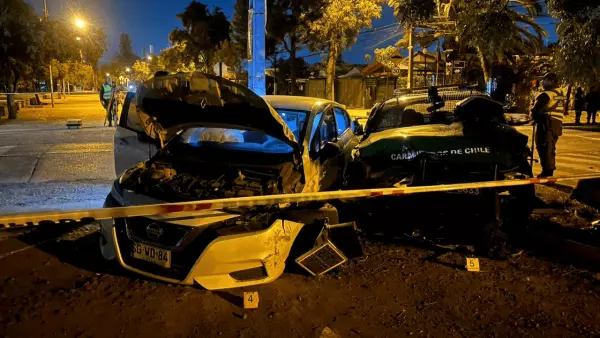 Persecución policial en Conchalí