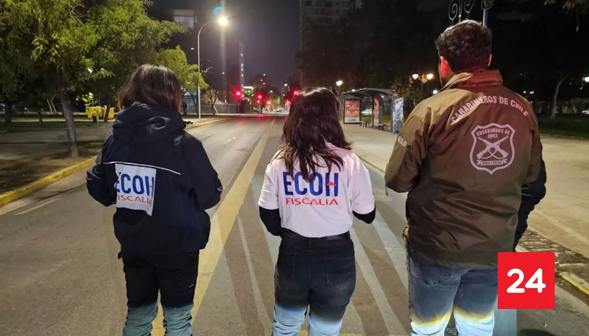 Delivery es baleado desde un vehículo en Santiago