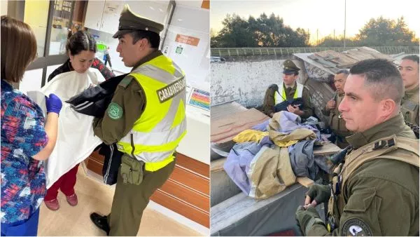 Parto en la vía pública en las cercanías del REC