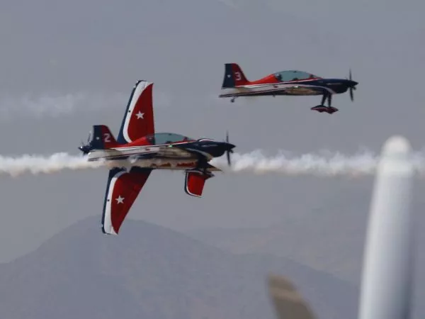 Aviones en la FIDAE 2026