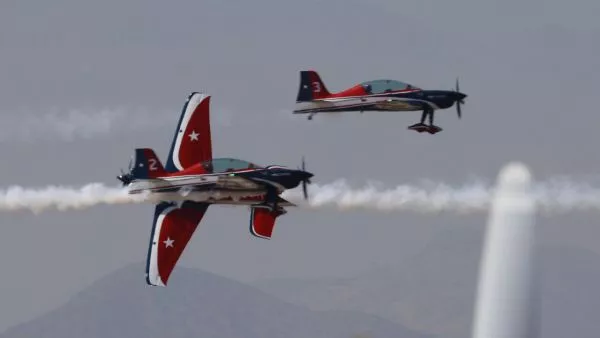 Aviones en la FIDAE 2026