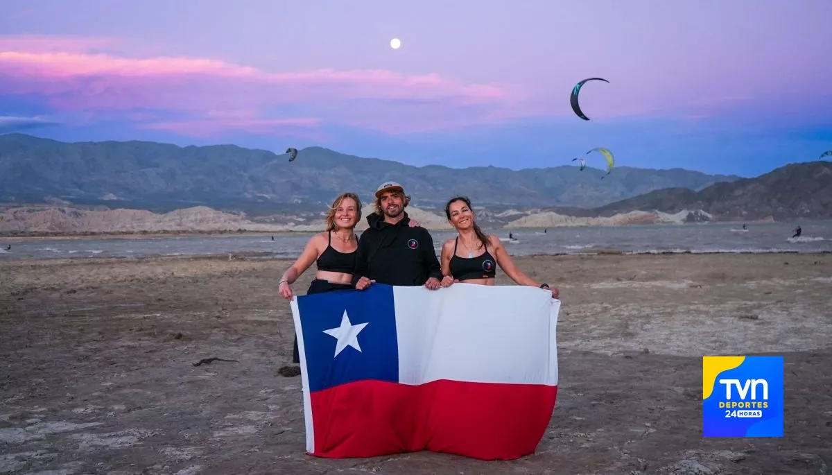 Team chileno femenino busca la gloria en el "Cuesta del Viento Big Air" 2026