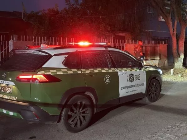 Delincuente es baleado por carabinero tras intento de encerrona en Cerrillos